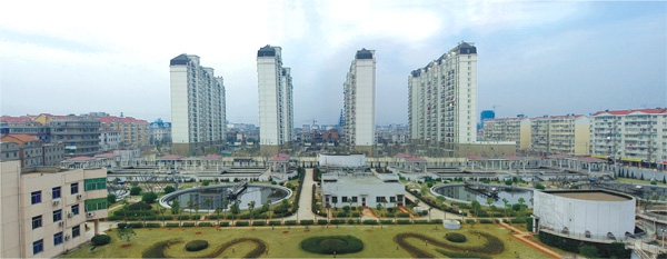 江西最大污水處理廠——南昌朝陽污水處理廠二期工程（省、市優(yōu)良工程，獲滕王閣杯）